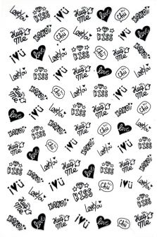 Stickers Autocollants - Stickers - Nail Art